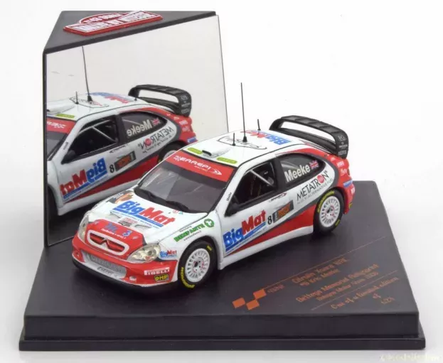Vitesse Citroen Xsara Wrc N 8 Rally Sprint Bologna Motor Show 2008 Bettega Memorial K.meeke 1:43 43242