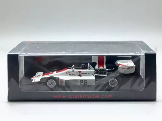 Spark Lola F1 T370 N 26 Sweden Gp 1974 Graham Hill 1:43 S4352