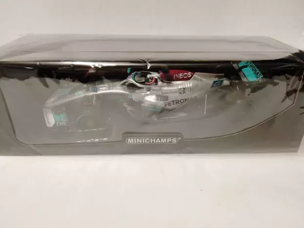 Minichamps Mercedes F1 W13e Team Mercedes-amg Petronas F1 N 63 Monaco Gp With Rain Tires 2022 George Russell 1:18 110220763