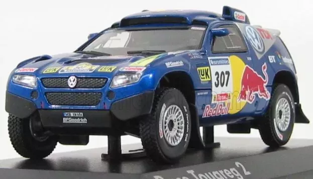 Norev Volkswagen Touareg 2 N 307 Race Rally Red-bull 2006 C.sainz 1:43 7L7099300AB