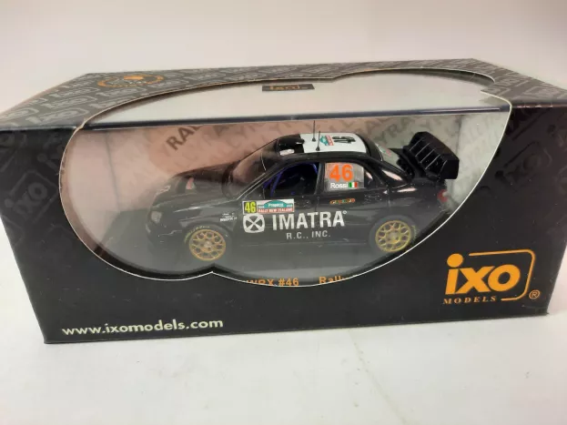 IXO Models Subaru Impreza Wrx N 46 Rally New Zealand 2006 Valentino Rossi C.cassina 1:43 RAM256