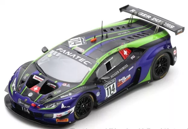 Spark Lamborghini Huracan Gt3 Evo Team Emil Frey Racing N 114 24h Spa 2021 K.lappalainen J.aitken A.rougier 1:43 SB477