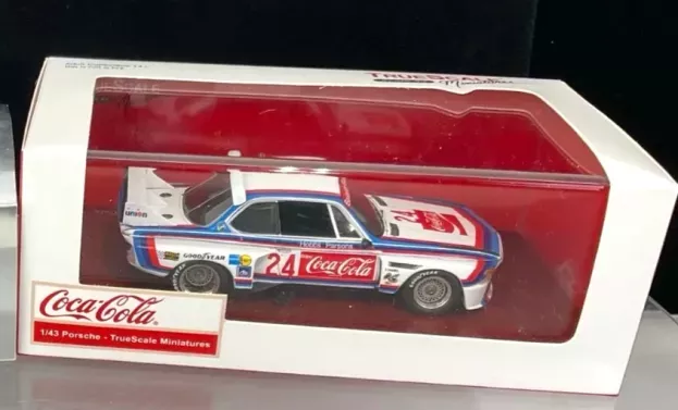 Truescale Bmw 3.0 Csl Motorsports Coca-cola N 24 24h Daytona 1976 1:43 TSM114347