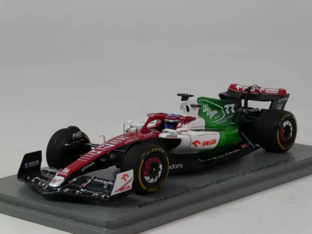 Spark Alfa Romeo F1 C42 Team Orlen Racing N 77 Azerbaijan Gp 2022 Valtteri Bottas 1:43 S8539