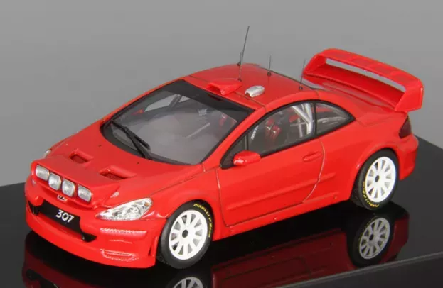 Autoart Peugeot 307 Wrc Plain Body Version 1:43 60557