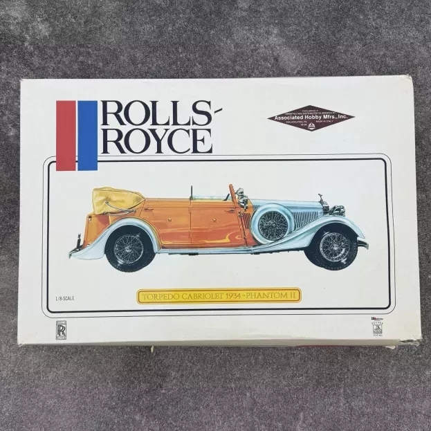 Pocher Rolls Royce Phantom Ii Torpedo Cabriolet 1934 1:8 K75