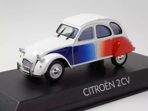 Norev Citroen 2cv Cocorico 1986 1:43 AMC019754