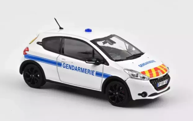 Norev Peugeot 208 Gti Gendarmerie 2014 1:43 472829