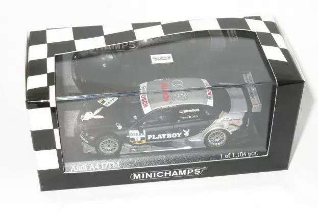 Minichamps Audi A4 Playboy Dtm 2008 M.winkelhock 1:43 400081719