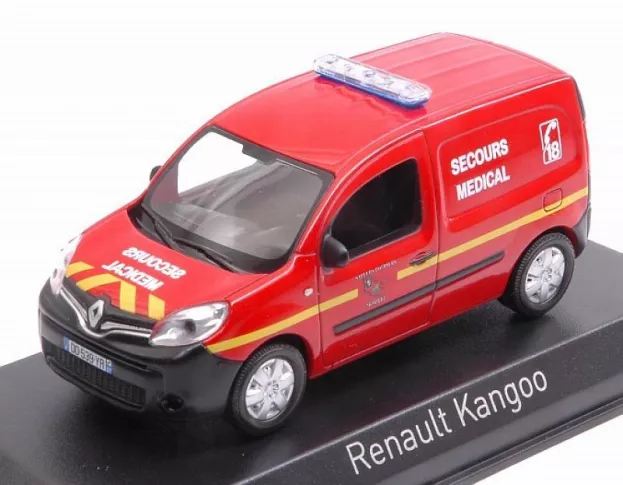 Norev Renault Kangoo Van Secours Medical Ambulance Sapeurs Pompiers 2013 1:43 511327