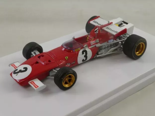 Tecnomodel Ferrari F1 312b N 3 Winner Mexico Gp 1970 Jacky Ickx 1:43 TM43-09D