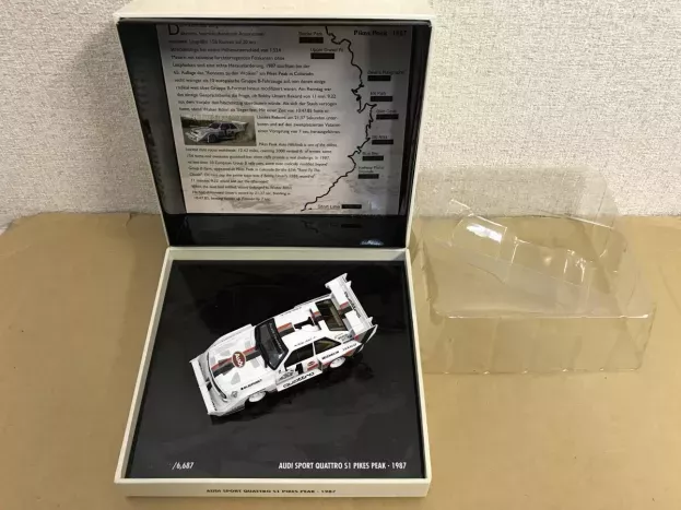 Minichamps Audi Quattro Sport S1 N 1 Winner Rally Pikes Peak Hillclimb 1987 W.rohrl 1:43 436871201