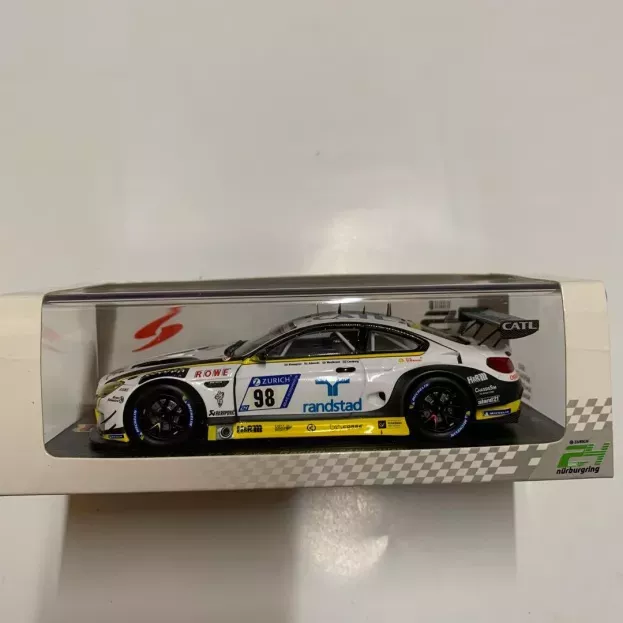 Spark Bmw 6-series M6 Gt3 Team Rowe Racing N 98 24h Nurburgring 2018 N.catsburg R.westbrook J.edwards T.blomqvist 1:43 SG420