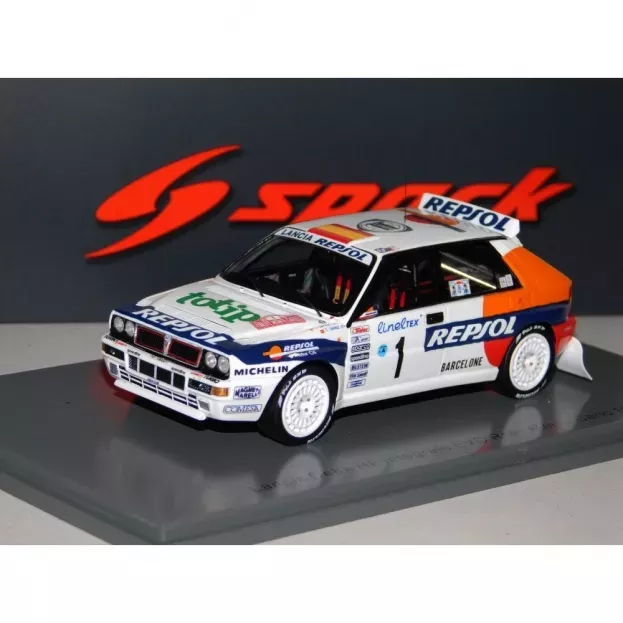 Spark Lancia Delta Hf Integrale Evo Repsol N 1 Rally Montecarlo 1993 C.sainz L.moya 1:43 S9024