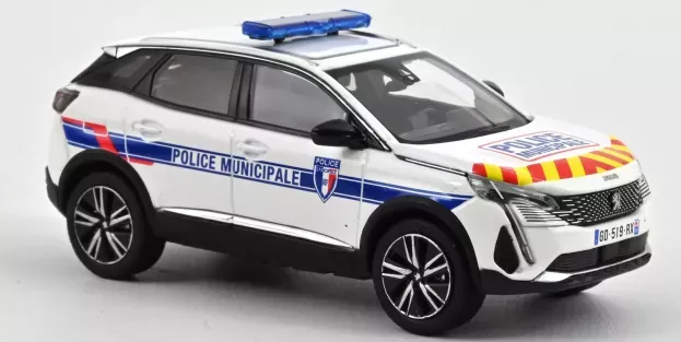 Norev Peugeot 3008 Police Municipale 2023 1:43 473949
