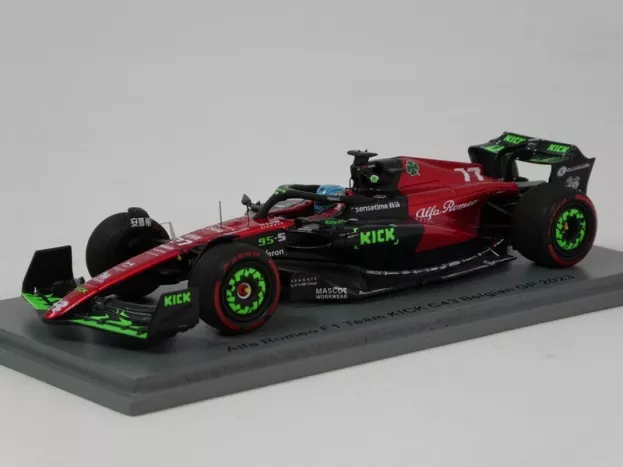 Spark Alfa Romeo F1 C43 Team Orlen N 77 Belgium Gp 2023 Valtteri Bottas 1:43 S8921