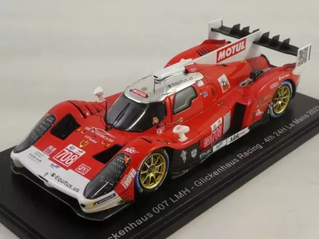 Spark Scg 007 Lmh 3.5l V8 Turbo Team Glickenhaus Racing N 708 24h Le Mans 2022 O.pla R.dumas L.f.derani 1:43 S8613