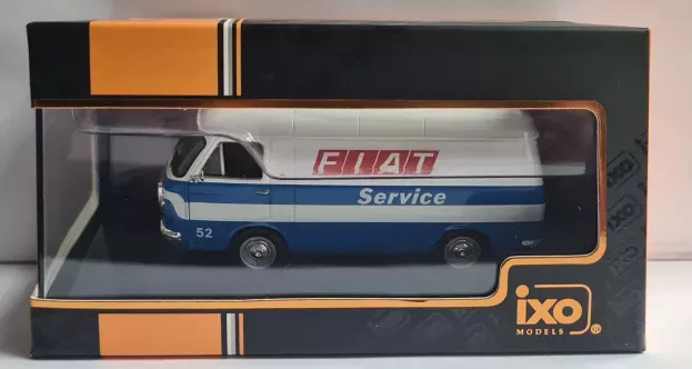 IXO Models Fiat 238 Van Fiat Service 1971 1:43 CLC300