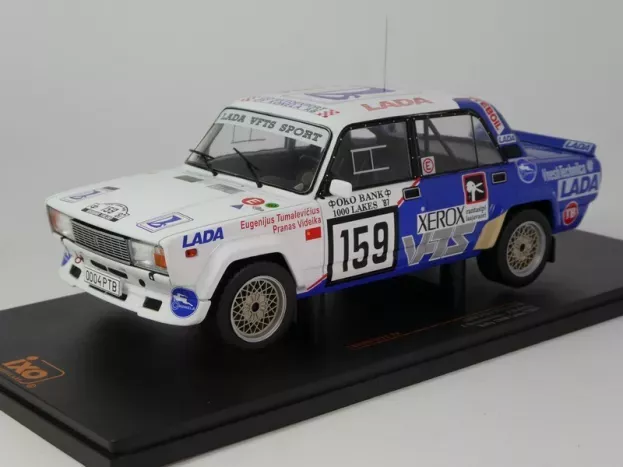 IXO Models Lada 2105 Vfts N 159 Rally 1000 Lakes 1987 Eugenijus Tumalevicious Pranas Videika 1:18 18RMC181B.22
