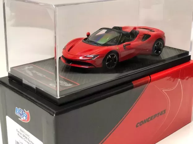 BBR Ferrari Sf90 Stradale Hybrid Spider 1000hp Open Roof 2020 1:43 BBRC244C
