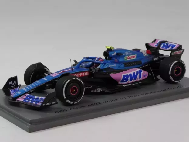 Spark Alpine F1 A522 Team Alpine Bwt N 31 5th Austrian Gp 2022 100th Gp Esteban Ocon 1:43 S8543