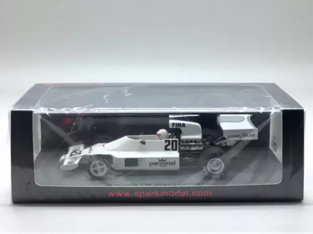 Spark Williams F1 Fw03 N 20 Brazilian Gp 1975 A.merzario 1:43 S7485