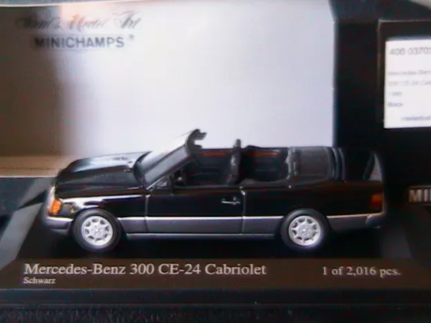 Minichamps Mercedes E-class 300ce 24v Cabriolet 1990 1:43 400037030