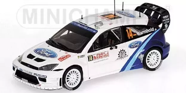 Minichamps Ford Focus Rs Wrc N 14 Rally Montecarlo 2005 Warmbold 1:43 400058414