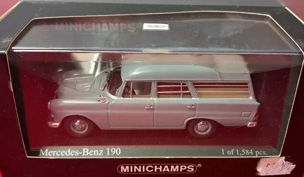 Minichamps Mercedes 190 Krankenwagen Drk Ambulance 1961 1:43 400037270