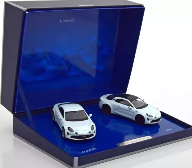 Norev Renault Set 2x Alpine A110 Pure 2018 + A110s 2019 1:43 517867