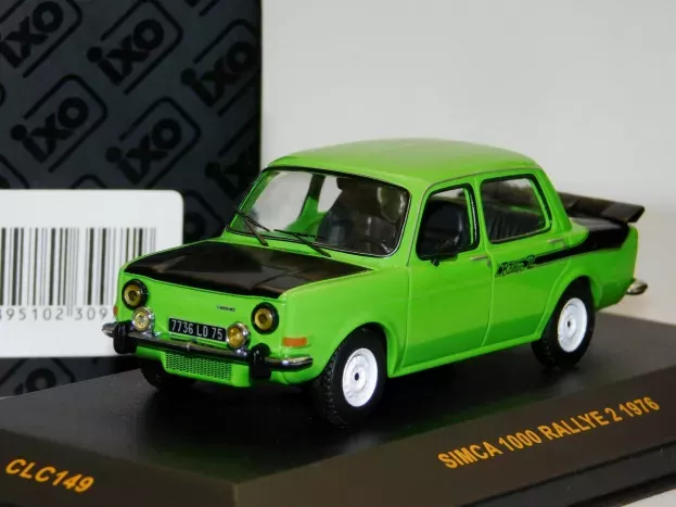 IXO Models Simca 1000 Rallye 2 1976 1:43 CLC149