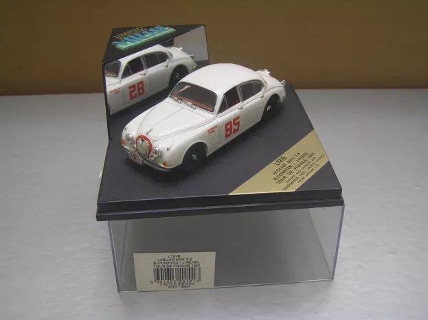 Vitesse Jaguar Mkii 3.8 N 85 Rally Tour De France 1961 B.consten J.renel 1:43 L191B