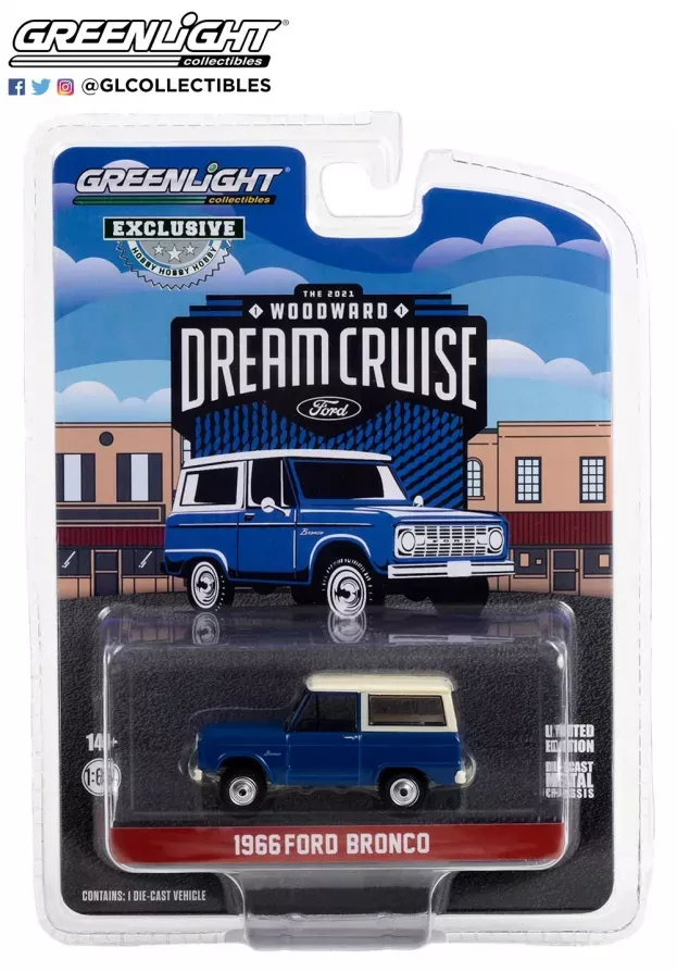 Greenlight Ford Bronco 1966 1:64 30415