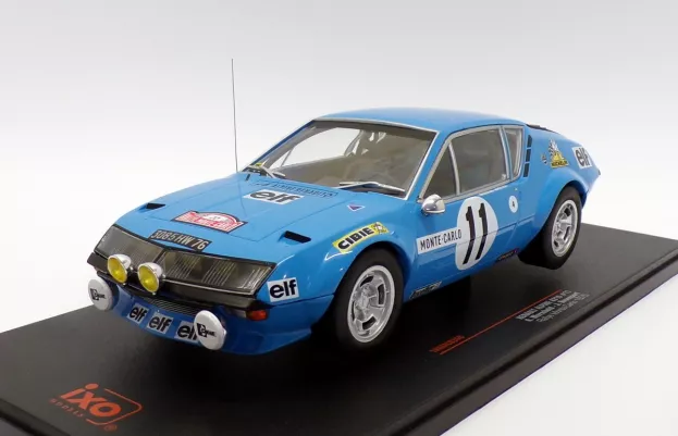 IXO Models Renault Alpine A310 1800 N 11 Rally Montecarlo 1975 A.warmbold J.davenport 1:18 18RMC036B