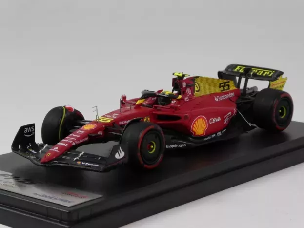 Looksmart Ferrari F1-75 Scuderia Ferrari N 55 4th Monza Gp Italy 2022 Carlos Sainz 1:43 LSF1046