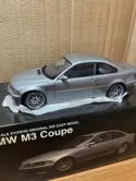 Kyosho 1/18 BMW M3 Coupe Silver 08503s