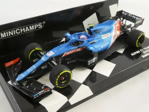Minichamps Alpine F1 A521 Renault E-tech 20b Team Alpine N 31 Bahrain Gp 2021 Esteban Ocon 1:43 417210131