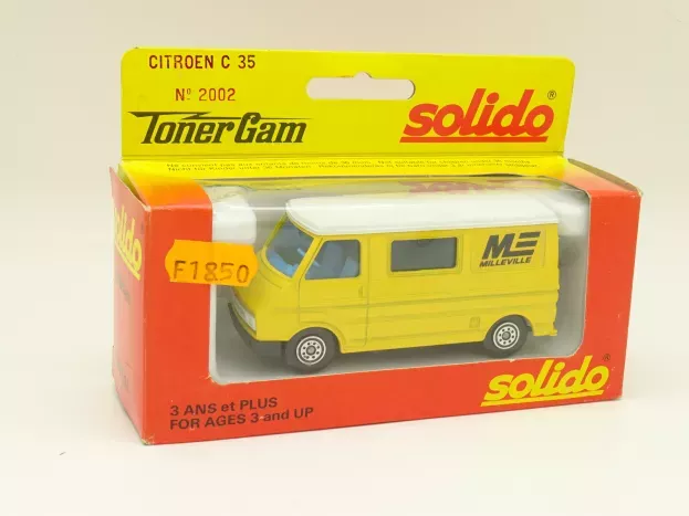 Solido Citroen C35 Van Milleville 1980 1:50 2002