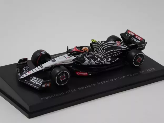 Spark Alpha Tauri F1 At04 Team Alpha Tauri N 22 Las Vegas Usa Gp 2023 Yuki Tsunoda 1:64 Y363