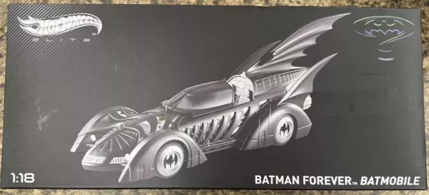 Hot Wheels Batman Batmobile Batman Forever 1995 1:18 BCJ98
