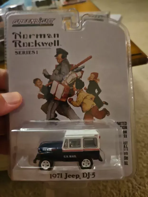 Greenlight Jeep Dj-5 Us Mail 1971 1:64 37150C