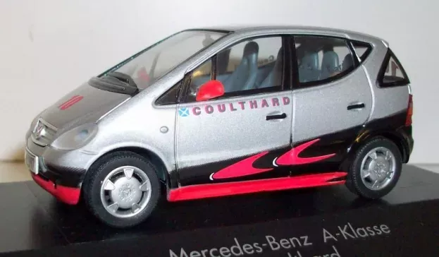 Herpa Mercedes A-class F 1 N 10 Coulthard Press 1:43 187367