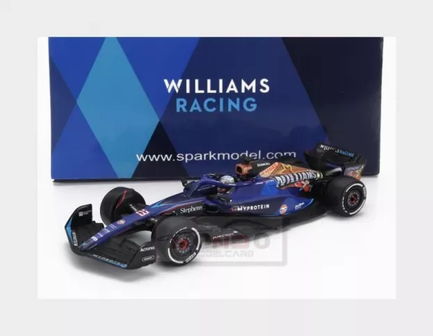 Spark Williams F1 Fw45 Team Williams Racing Gulf N 23 Las Vegas Usa Gp 2023 Alexander Albon 1:64 Y355