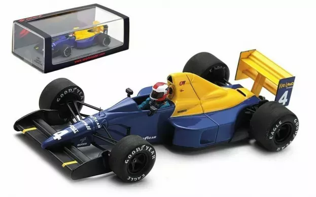 Spark Tyrrell F1 018 N 4 Belgium Gp 1989 J.herbert 1:43 S1887