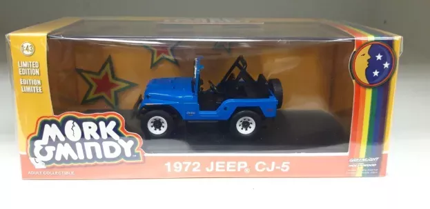 Greenlight Jeep Cj-5 Open 1972 Mork & Mindy 1:43 86570