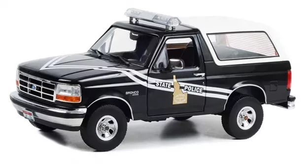 Greenlight Ford Bronco Idaho State Police 1996 1:18 19133