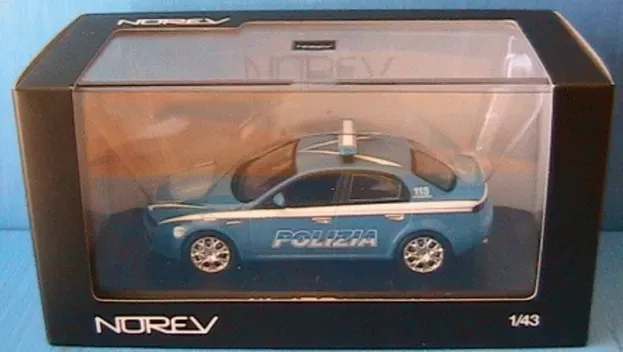 Norev Alfa Romeo 159 2005 Polizia Police 1:43 790028