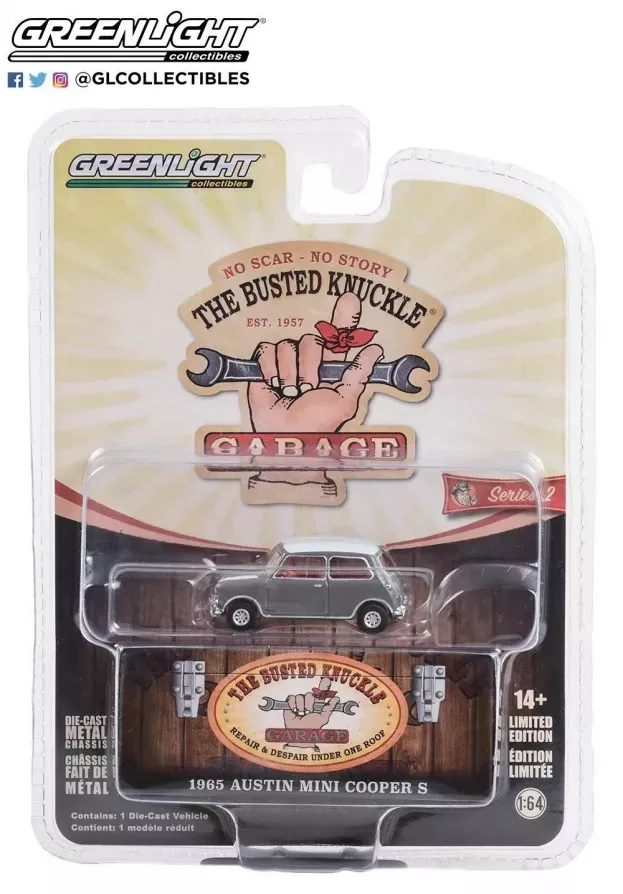 Greenlight Austin Mini Cooper S 1965 1:64 39120E