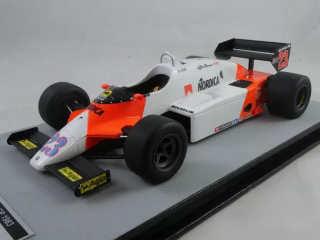 Tecnomodel Alfa Romeo F1 183t N 23 Monaco Gp 1983 M.baldi 1:18 TM18-230C