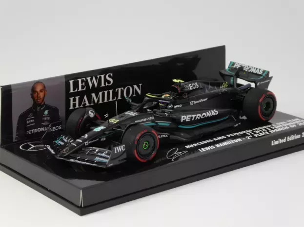 Minichamps Mercedes F1 W14 Team Mercedes-amg Petronas Formula One N 44 2nd Spain Gp 2023 Lewis Hamilton 1:43 417230844